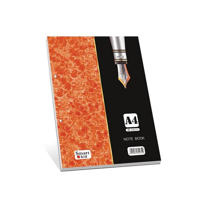 Smart Paper Μπλοκ Pen Κρικ Με 4 Τρύπες Ριγέ Α4 80 Φύλλα