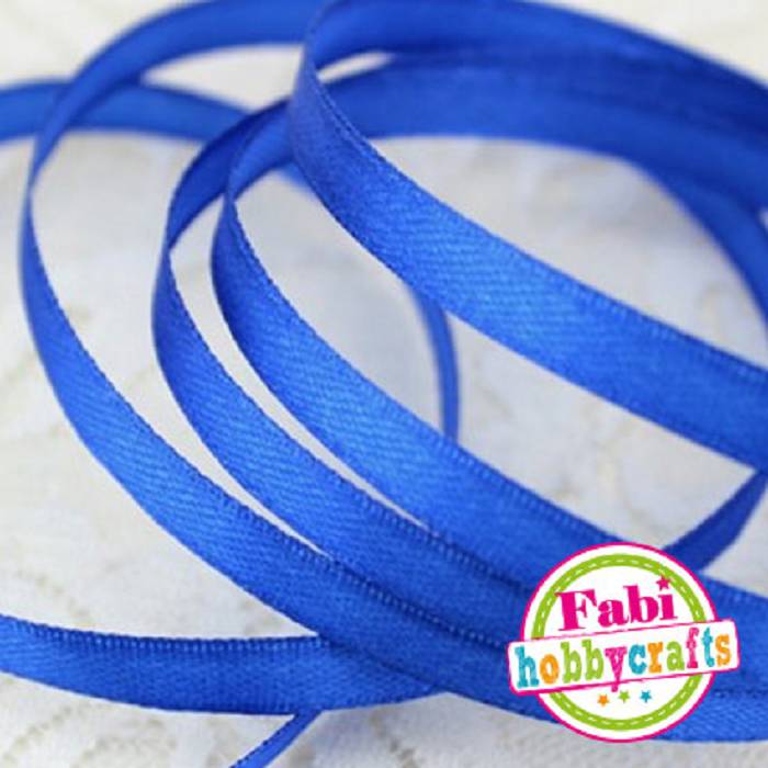 Fabi Κορδέλα Σατέν 6mm x 50y Μπλε