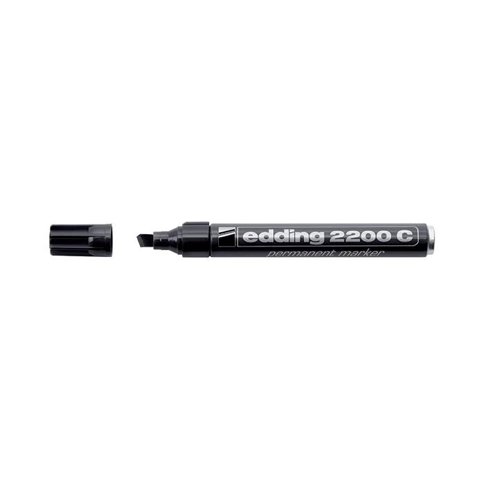 Edding 2200 C Μαρκαδόρος Ανεξίτηλος Μαύρο
