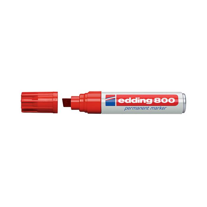 Edding 800 Μαρκαδόρος Ανεξίτηλος Κόκκινο
