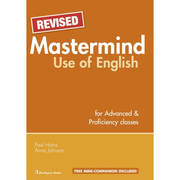 Revised Mastermind Use Of English For Advance Proficiency Class - Student