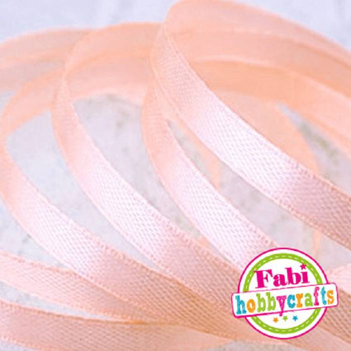 Fabi Κορδέλα Σατέν 6mm x 50y Σομόν