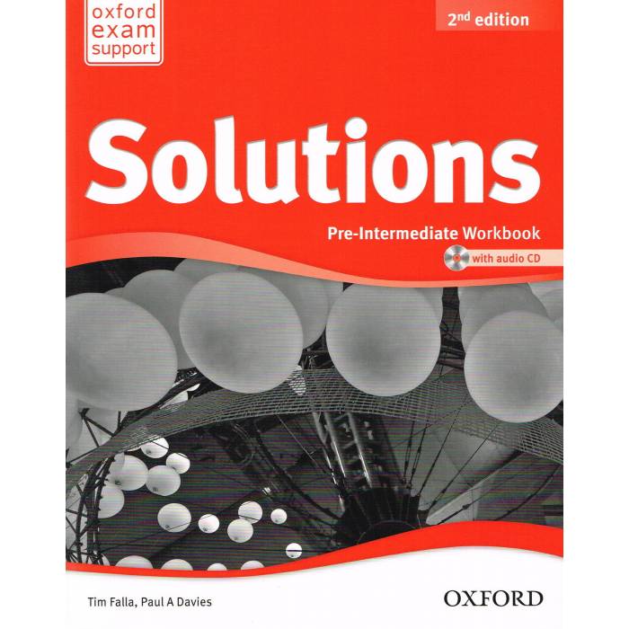 Solutions Pre Intermediate - Workbook (Βιβλίο Ασκήσεων +CD) 9780194553667