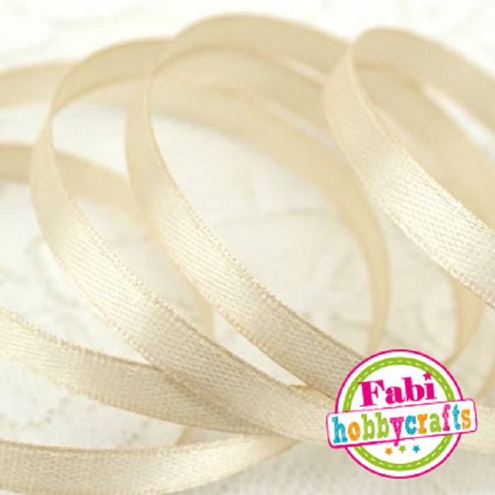 Fabi Κορδέλα Σατέν 6mm x 50y Σαμπανιζέ