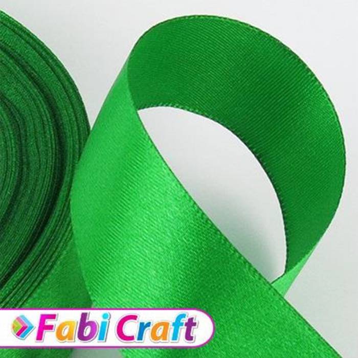 Fabi Κορδέλα Σατέν 15mm x 50y Πράσινη