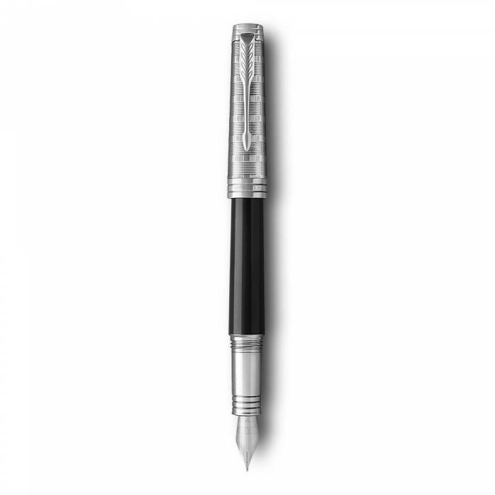 Parker Πένα Premier Custom Tartan ST (Silver Trim) Fountain Pen