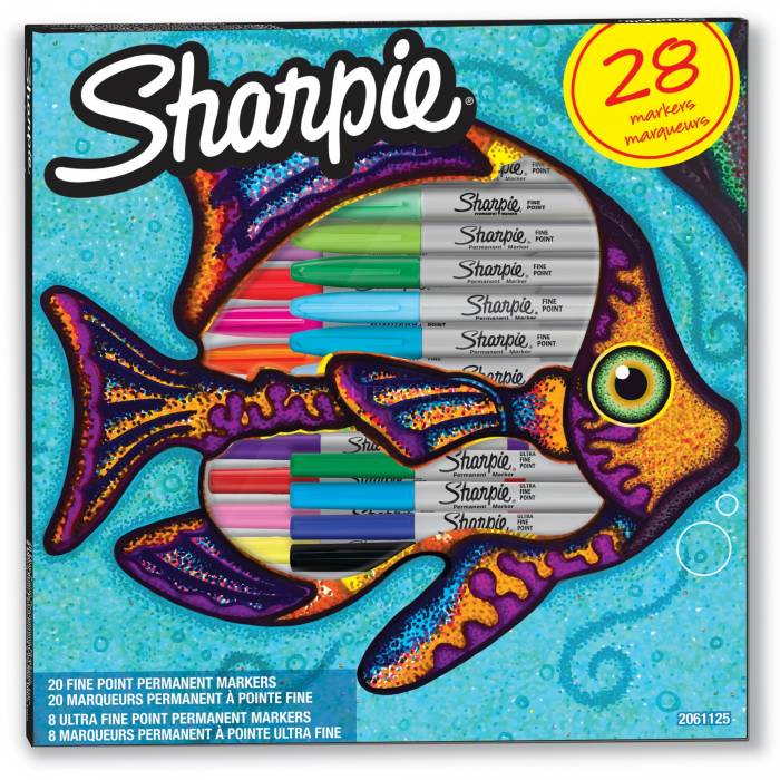 Sharpie Μαρκαδόροι Ζωγραφικής Pack Limited Edition 20 Τεμ. 0.9mm Και 8 Τεμ. 0.3mm