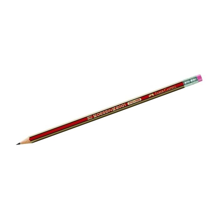 Faber Castell Μολύβι Με Γόμα 2=B Dessin 2001