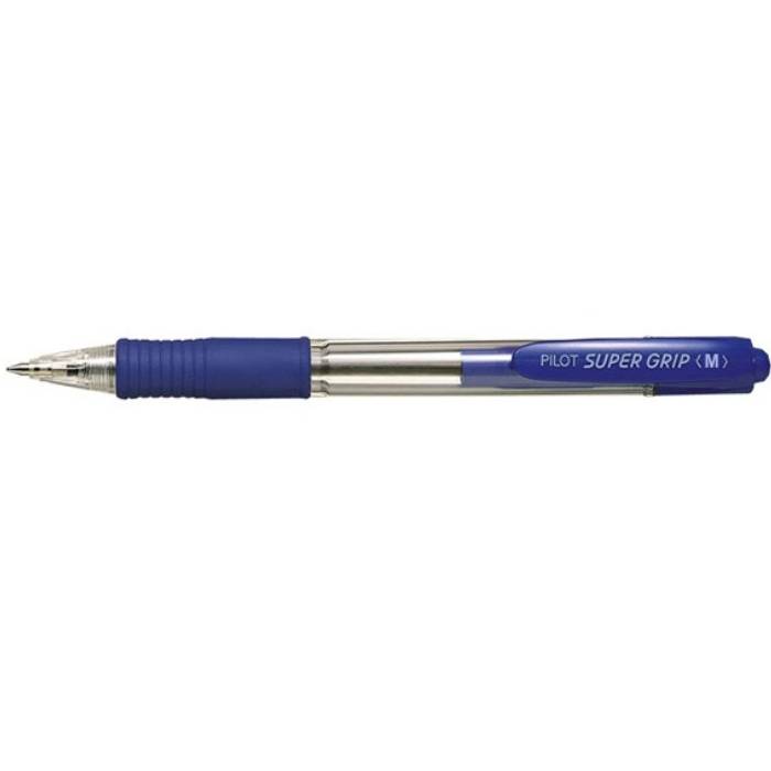 Pilot Στυλό Διαρκείας Super Grip Μπλε Medium 1,0mm