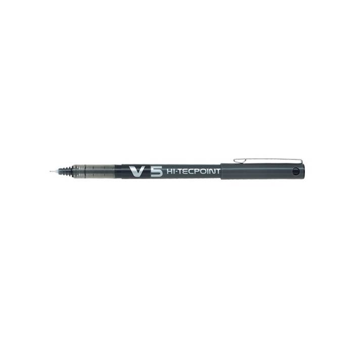 Pilot Στυλό Υγρής Μελάνης Hi-Tecpoint V5 Μαύρο 0,5mm