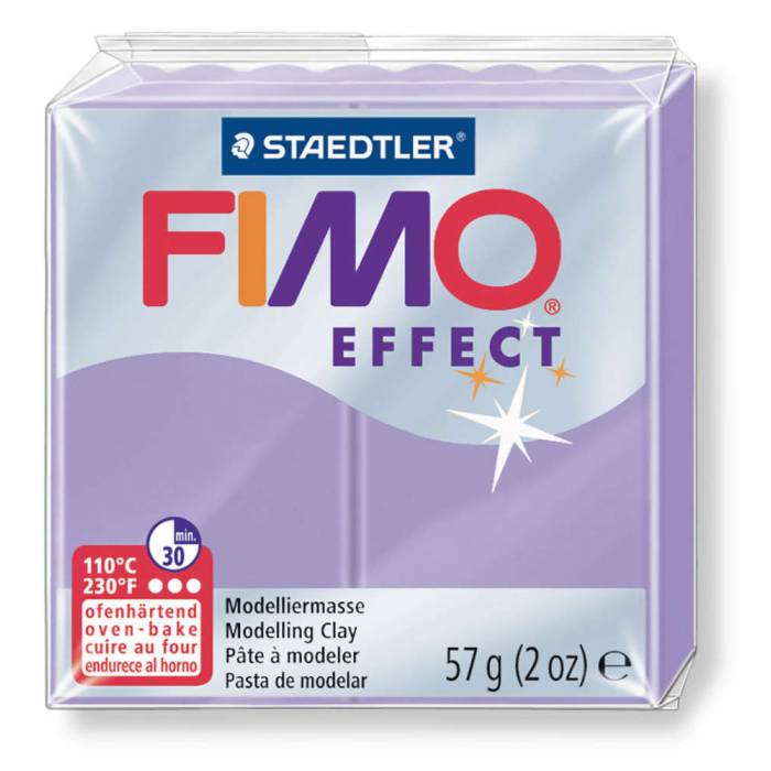 Staedtler Πηλός Fimo Effect Pastel Lilac 8020-605 57gr