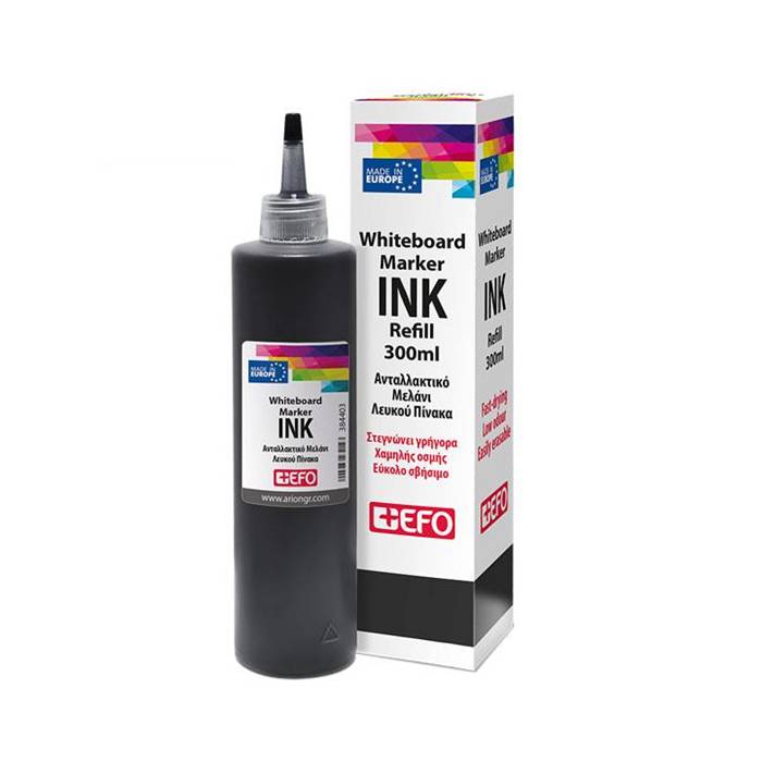 EFO Μελάνι Μαρκαδόρου Πίνακα Μαύρο 300 ml