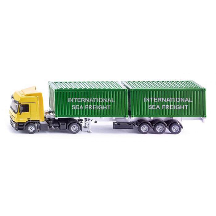 Siku Φορτηγό Mercedes Actros Με Container 1:50