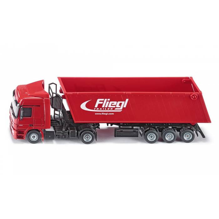 Siku Φορτηγό Mercedes-Actros Με Καρότσα Fliegl 1:50
