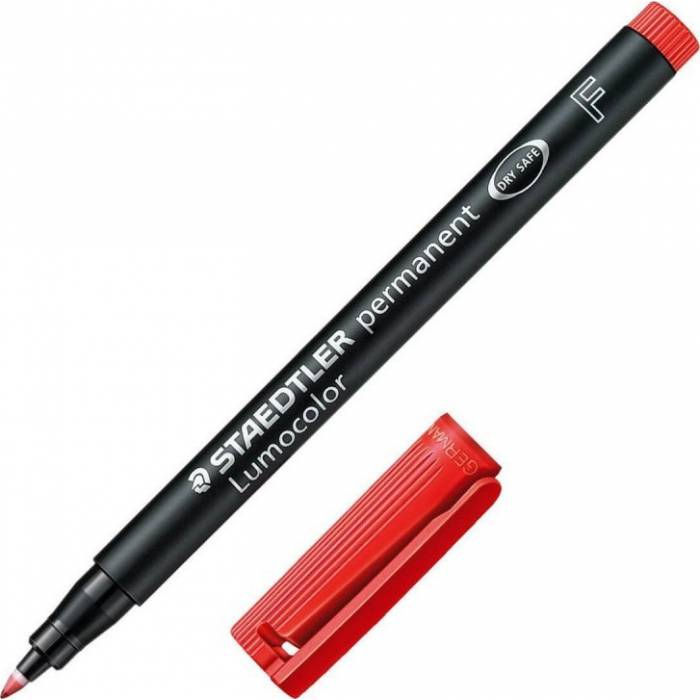 Staedtler Lumocolor Μαρκαδόρος Permanent 318 F Red