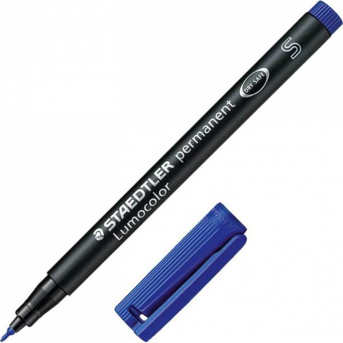 Staedtler Lumocolor Μαρκαδόρος Permanent 313 S Blue