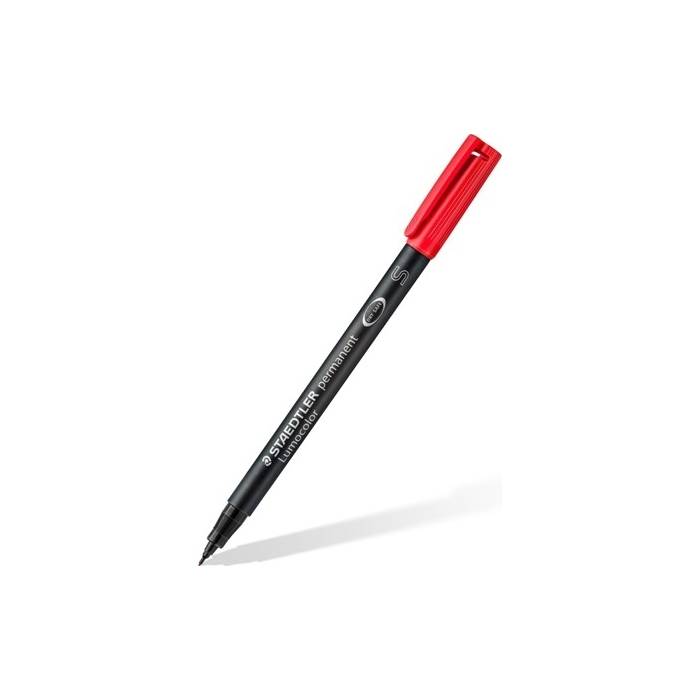 Staedtler Lumocolor Μαρκαδόρος Permanent 313 S Red