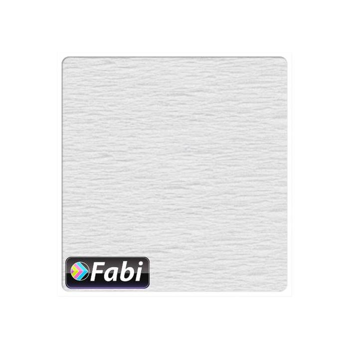 Fabi Χαρτί Γκοφρέ Άσπρο 50 x 200 cm