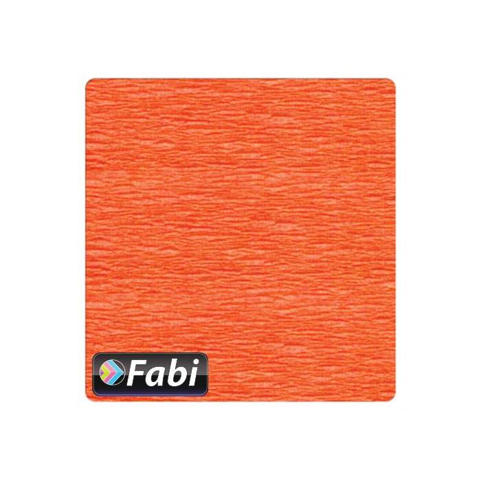 Fabi Χαρτί Γκοφρέ Πορτοκαλί 50 x 200 cm