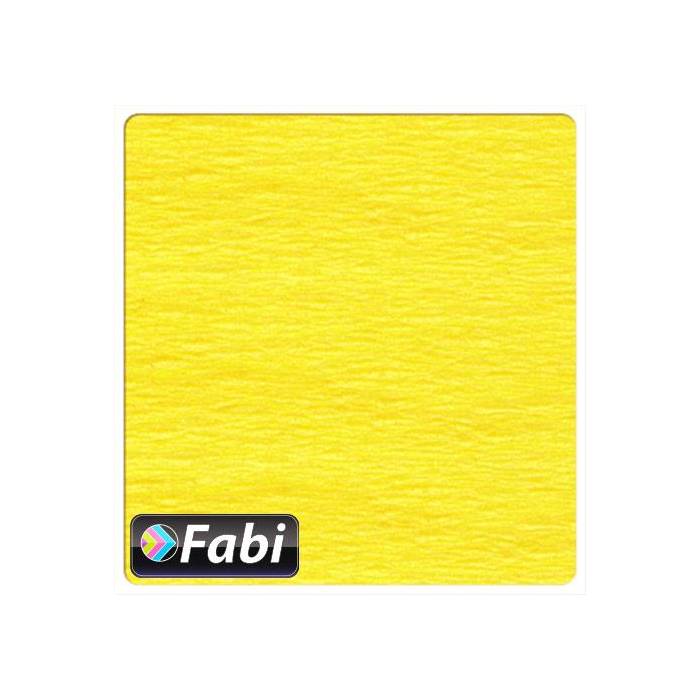 Fabi Χαρτί Γκοφρέ Κίτρινο 50 x 200 cm