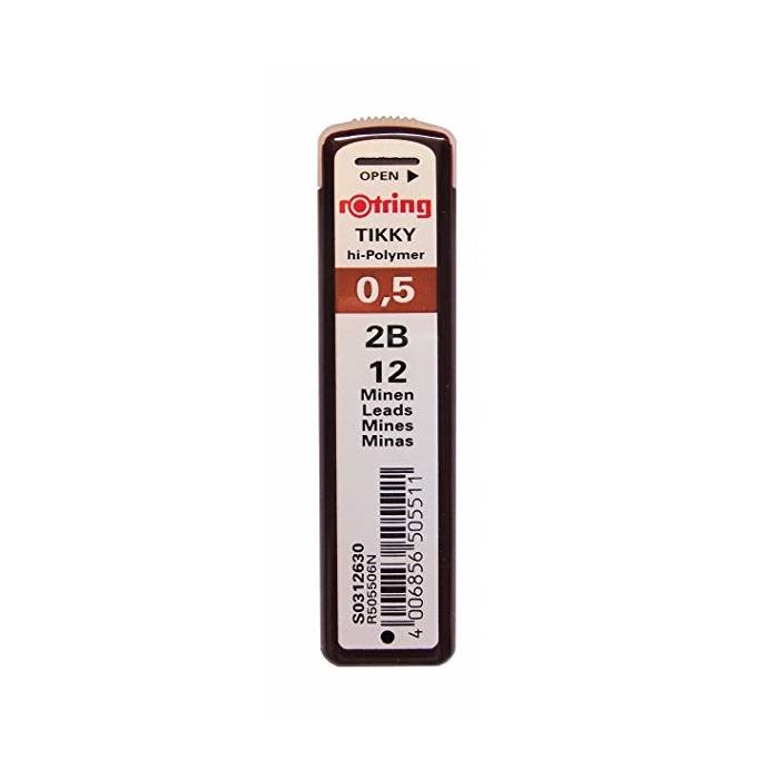 Rotring Μύτες Μηχανικών Μολυβιών 0.5mm 2B