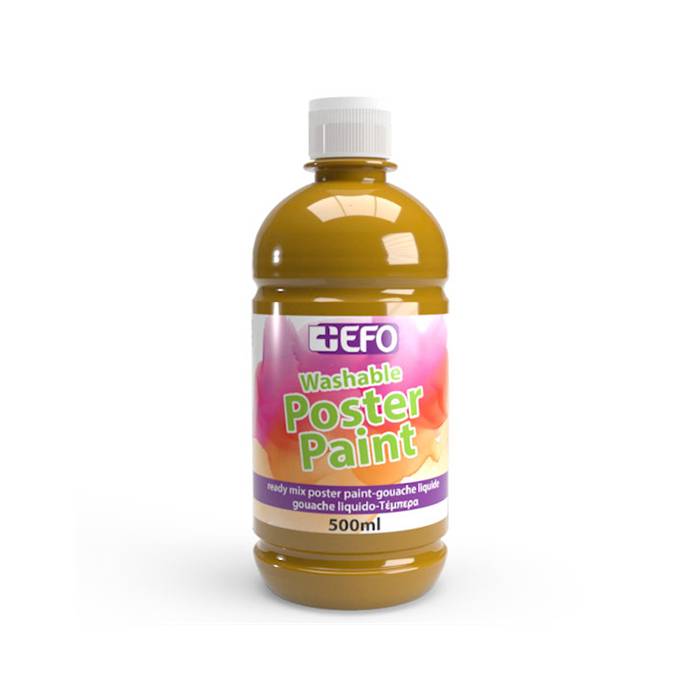 EFO Τέμπερα Δοχείο Ώχρα 500ml