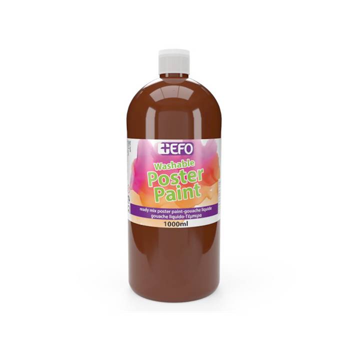 EFO Τέμπερα Δοχείο Καφέ 1000ml