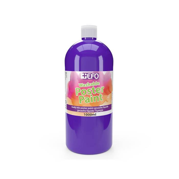 EFO Τέμπερα Δοχείο Μωβ 1000ml