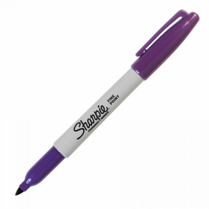 Sharpie Μαρκαδόρος Ζωγραφικής Fine Purple 0.9mm