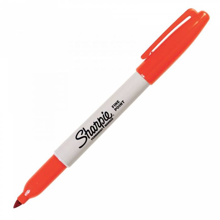 Sharpie Μαρκαδόρος Ζωγραφικής Fine Orange 0.9mm