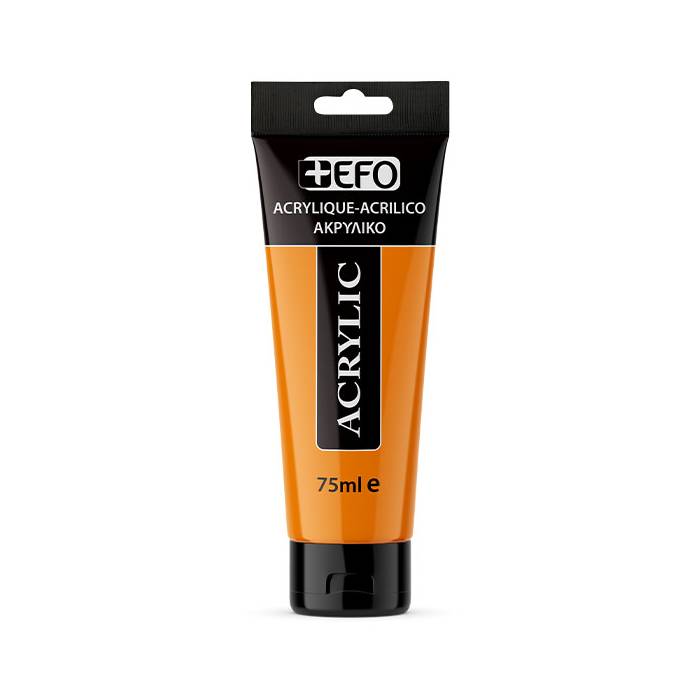 EFO Ακρυλικό Χρώμα Acrylic 404 Yellow Azo 75ml