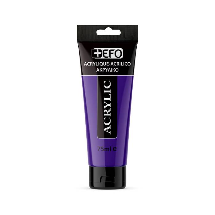 EFO Ακρυλικό Χρώμα Acrylic 410 Violet 75ml