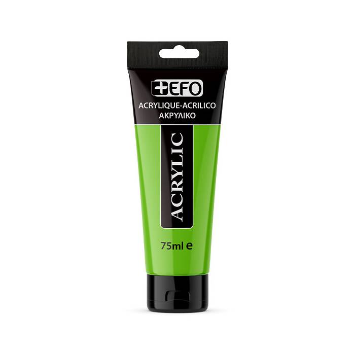 EFO Ακρυλικό Χρώμα Acrylic 416 Green Yellowish 75ml