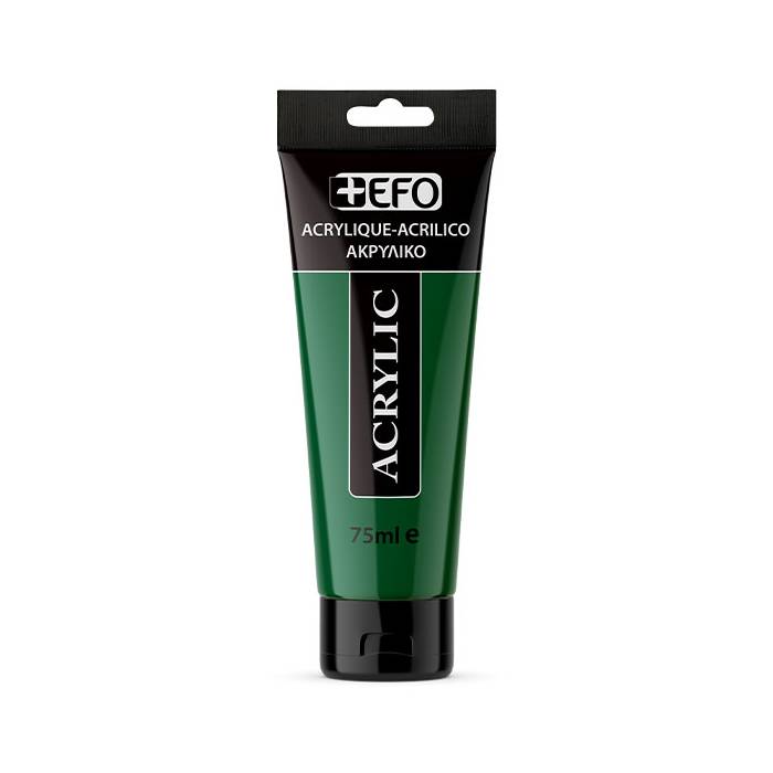 EFO Ακρυλικό Χρώμα Acrylic 418 Green Deep 75ml