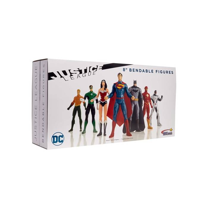 NJ Croce Set 7 Φιγούρες Justice League 20cm