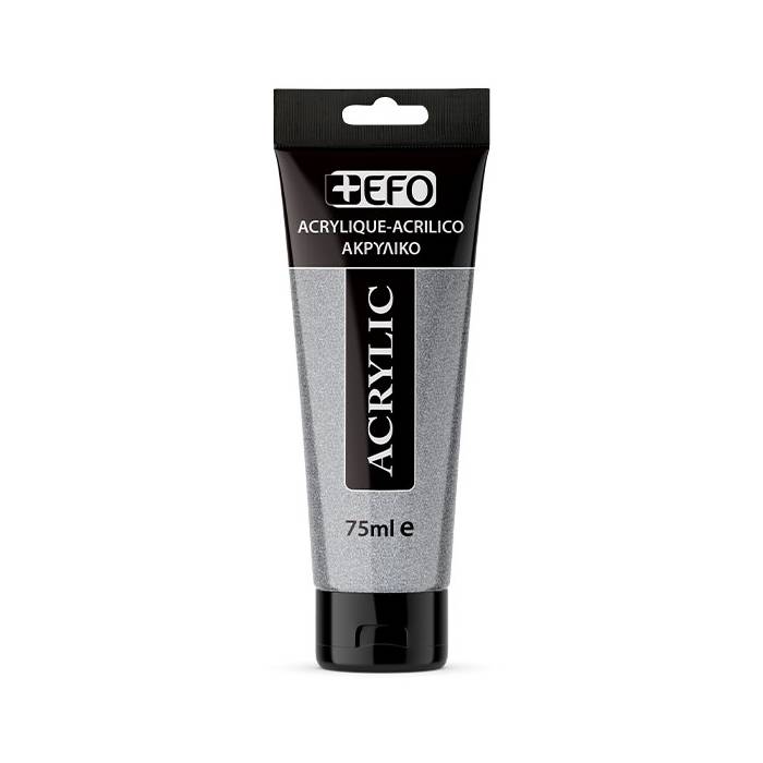 EFO Ακρυλικό Χρώμα Acrylic 481 Silver 75ml
