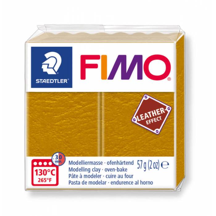 Staedtler Πηλός Fimo Leather Effect Ochre 8010-179 57gr