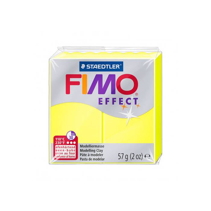 Staedtler Πηλός Fimo Effect Neon Yellow 8010-101 57gr