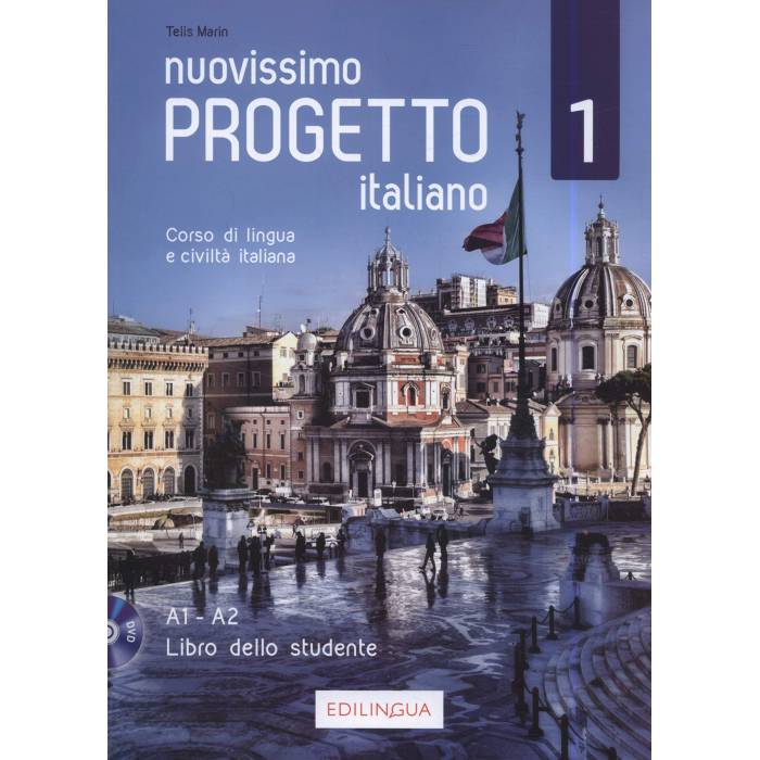 Nuovissimo Progetto Italiano 1 Studente (+DVD) 9788899358501