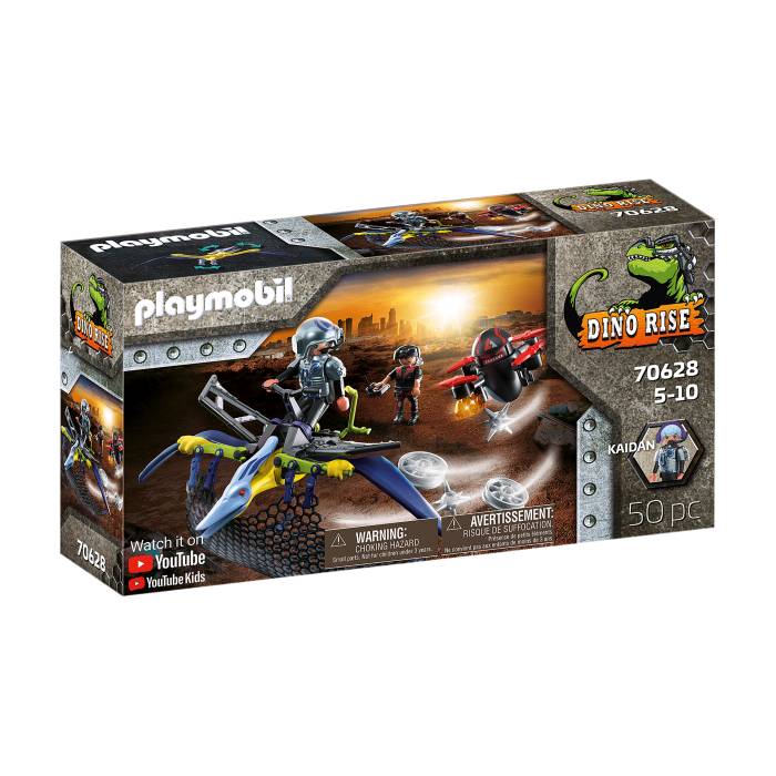 Playmobil 70628 Πτεροδάκτυλος Και Μαχητές Με Drone