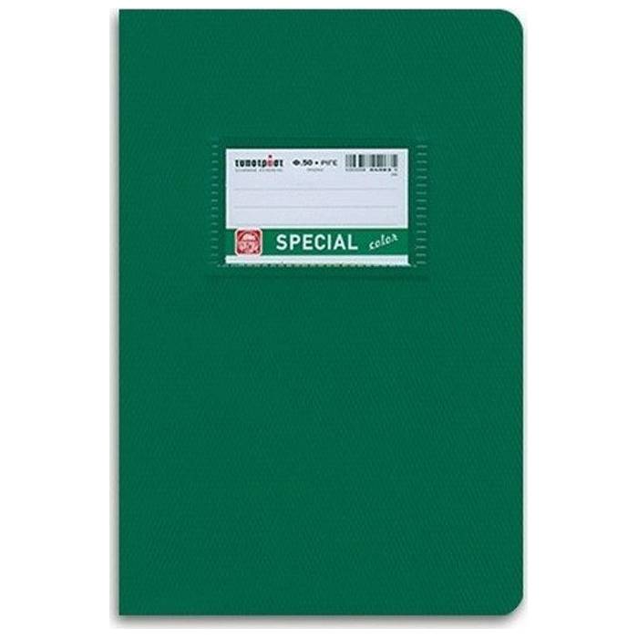 Typotrust Τετράδιο Χρωματιστό Special Color 17x25 Πράσινο 50 Φύλλων