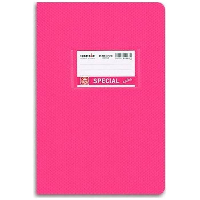 Typotrust Τετράδιο Χρωματιστό Special Color 17x25 Φούξια 50 Φύλλων