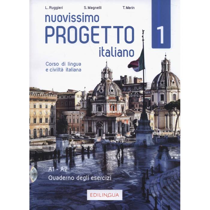 Nuovissimo Progetto Italiano 1 Esercizi (+CD) 9788899358525
