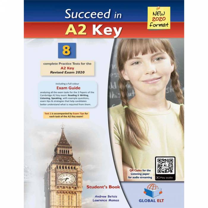 Succeed In A2 Key 8 Practice Tests - Student