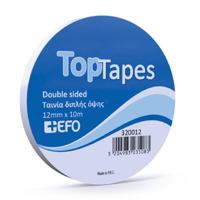Top Tape Κολλητική Ταινία Διπλής Όψης 12mm x 10m