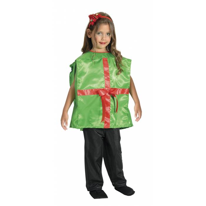 Fun Fashion Στολή Χριστουγέννων Δώρο Πράσινο Παιδική Unisex