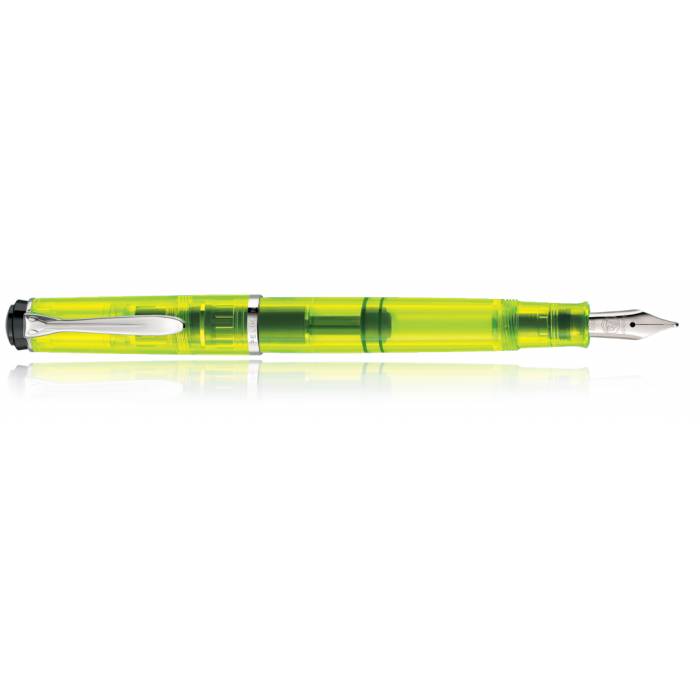 Pelikan Πένα M205 Classic Duo Highlighter Neon Yellow Fountain Pen