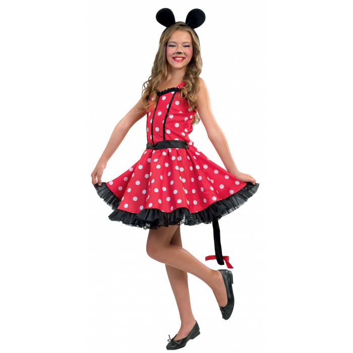 Fun Fashion Στολή Αποκριάς Ποντικίνα Παιδική Για Κορίτσια