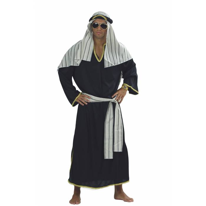 Fun Fashion Στολή Αποκριάς Άραβας Μαύρος Ανδρική