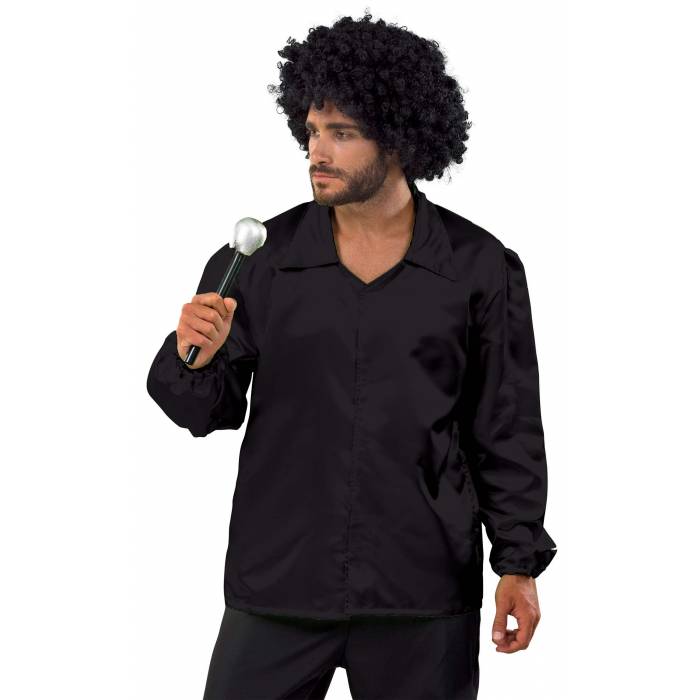 Fun Fashion Στολή Αποκριάς Πουκάμισο Disco Μαύρο Ανδρική